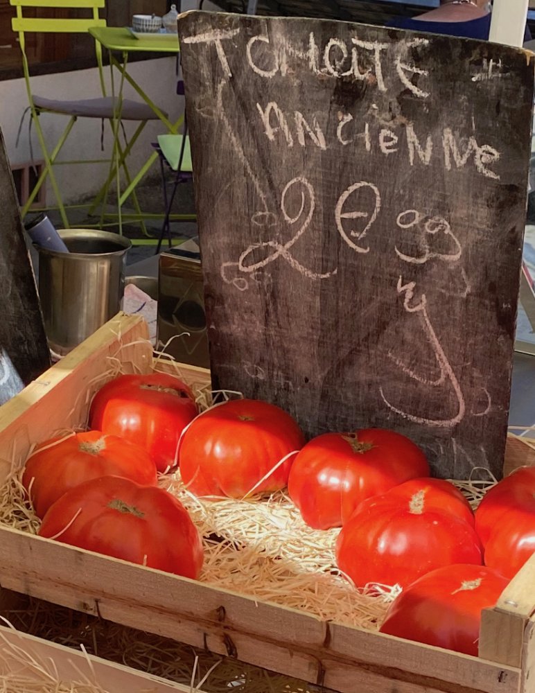 Sonnengereifte Tomaten