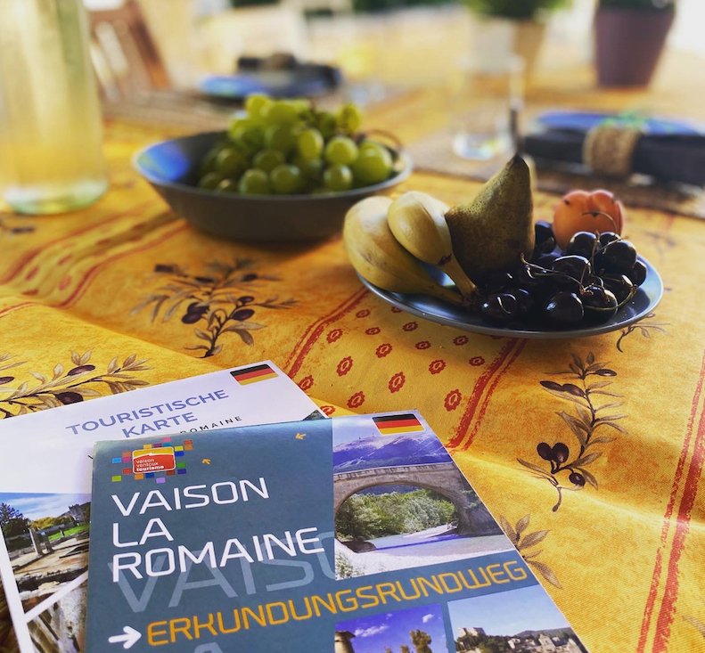 Kartenmaterial Vaison la Romaine